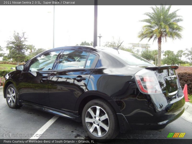 Super Black / Charcoal 2011 Nissan Sentra 2.0 SL