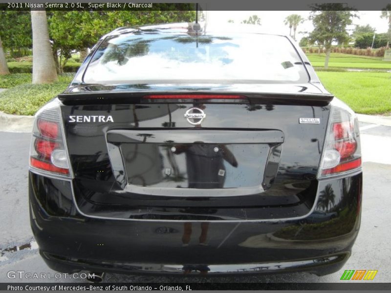 Super Black / Charcoal 2011 Nissan Sentra 2.0 SL