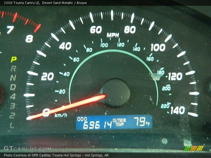 Desert Sand Metallic / Bisque 2009 Toyota Camry LE