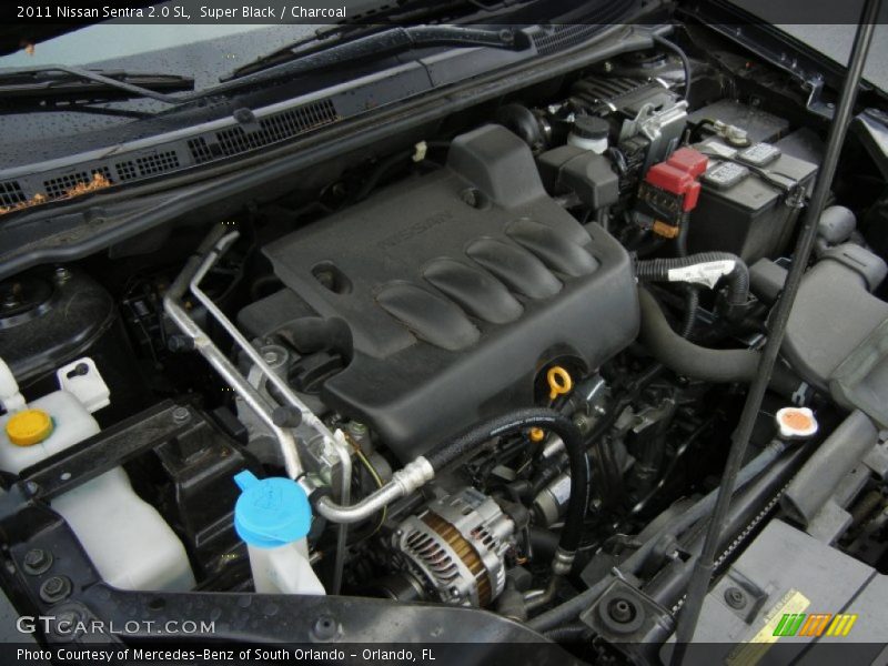 Super Black / Charcoal 2011 Nissan Sentra 2.0 SL