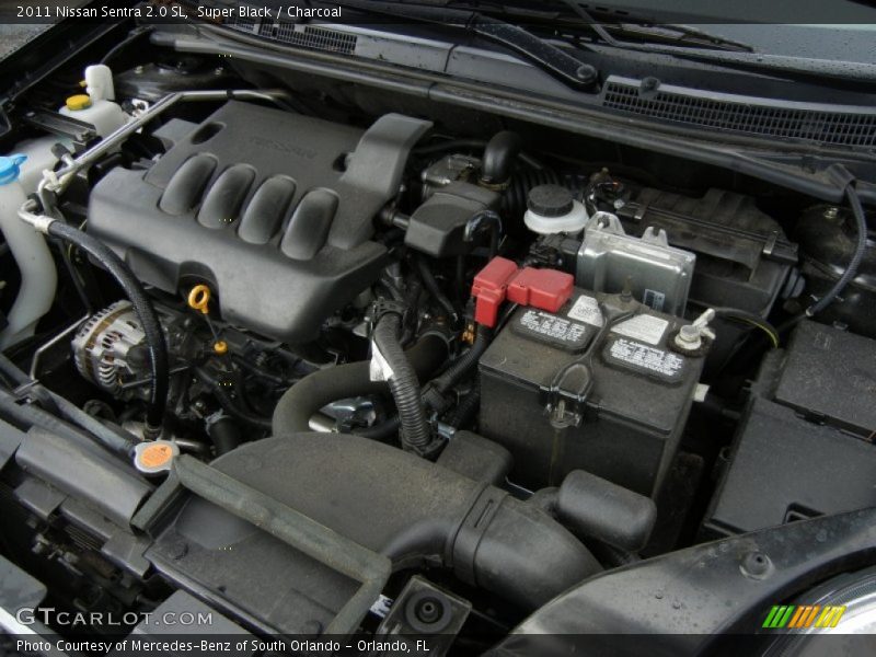 Super Black / Charcoal 2011 Nissan Sentra 2.0 SL