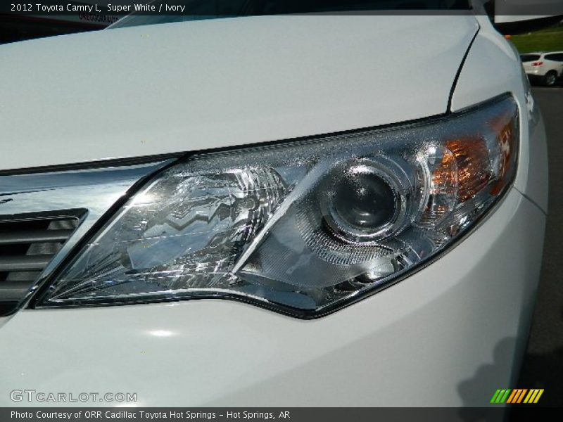Super White / Ivory 2012 Toyota Camry L