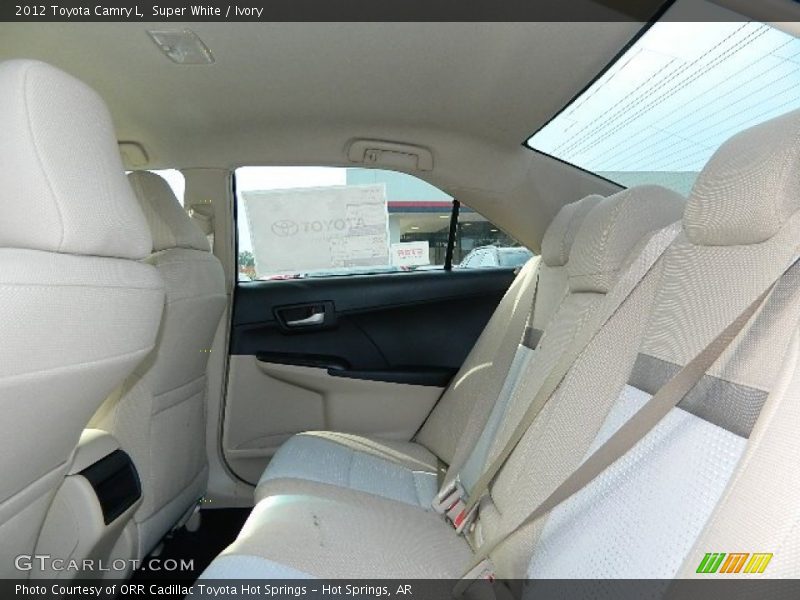 Super White / Ivory 2012 Toyota Camry L