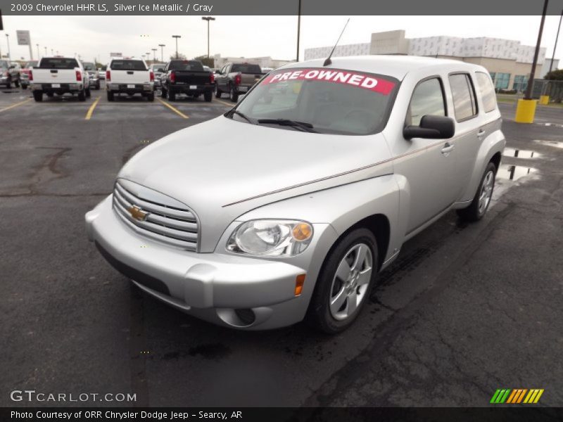 Silver Ice Metallic / Gray 2009 Chevrolet HHR LS