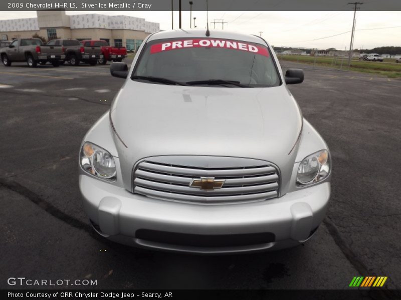 Silver Ice Metallic / Gray 2009 Chevrolet HHR LS