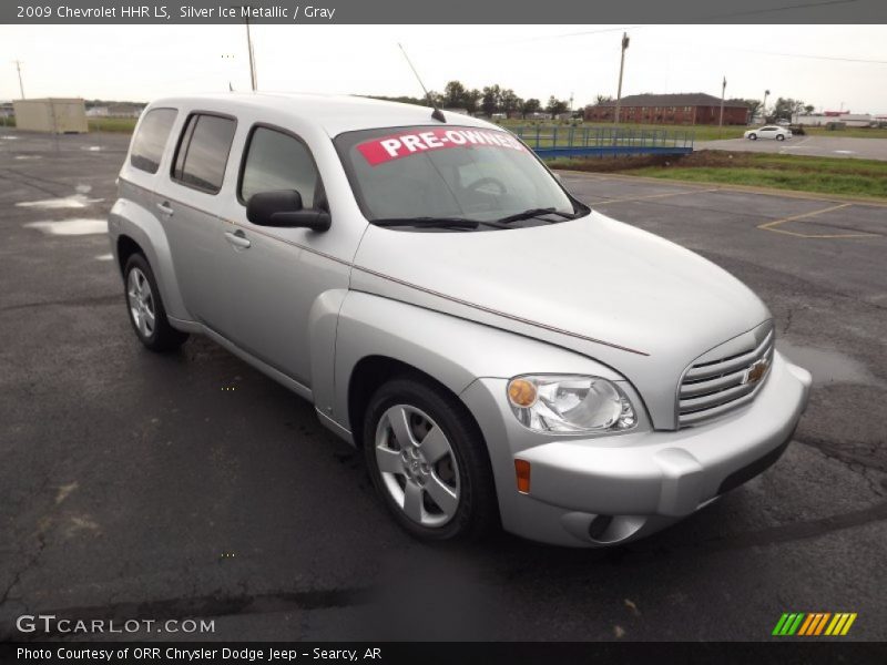 Silver Ice Metallic / Gray 2009 Chevrolet HHR LS