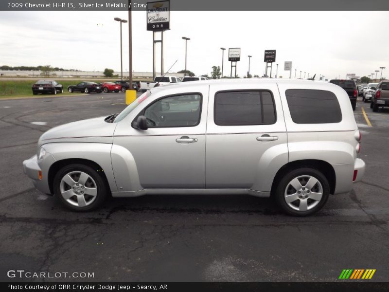Silver Ice Metallic / Gray 2009 Chevrolet HHR LS