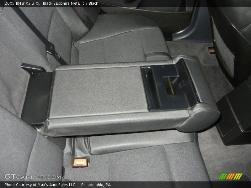 Black Sapphire Metallic / Black 2005 BMW X3 3.0i