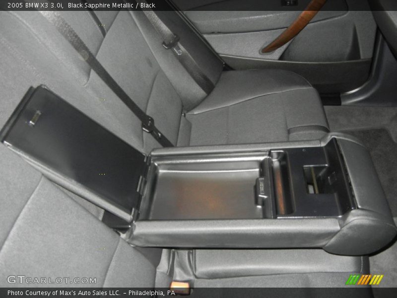 Black Sapphire Metallic / Black 2005 BMW X3 3.0i