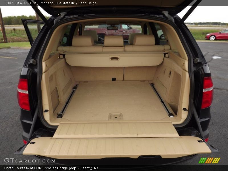 Monaco Blue Metallic / Sand Beige 2007 BMW X5 3.0si