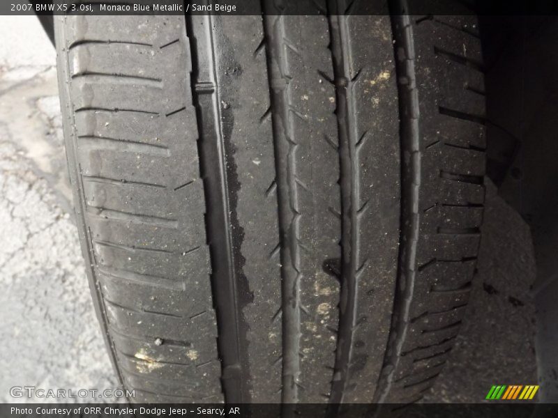 Monaco Blue Metallic / Sand Beige 2007 BMW X5 3.0si