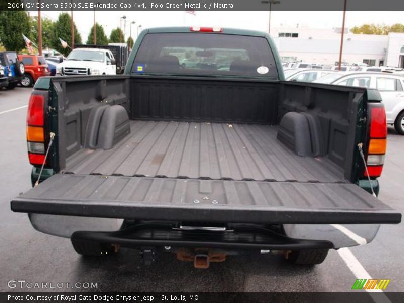 Polo Green Metallic / Neutral 2004 GMC Sierra 3500 SLE Extended Cab 4x4