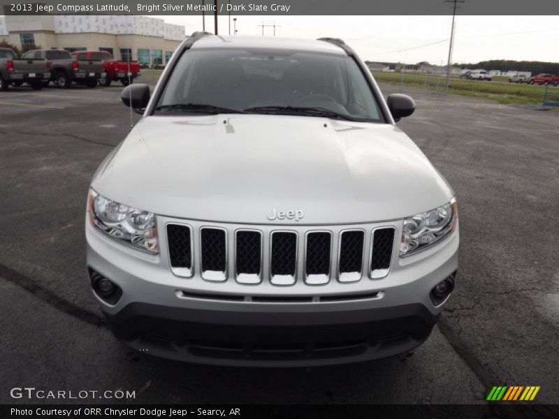 Bright Silver Metallic / Dark Slate Gray 2013 Jeep Compass Latitude