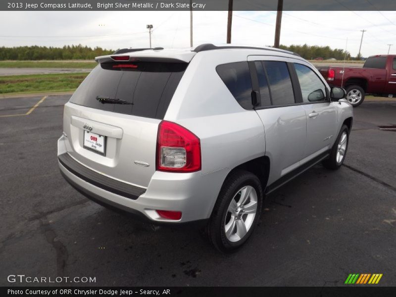 Bright Silver Metallic / Dark Slate Gray 2013 Jeep Compass Latitude