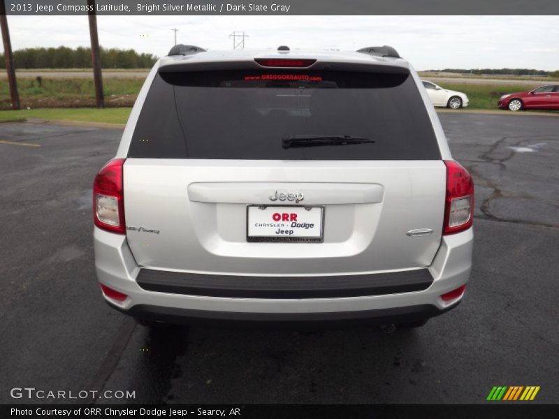Bright Silver Metallic / Dark Slate Gray 2013 Jeep Compass Latitude