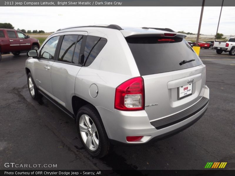 Bright Silver Metallic / Dark Slate Gray 2013 Jeep Compass Latitude