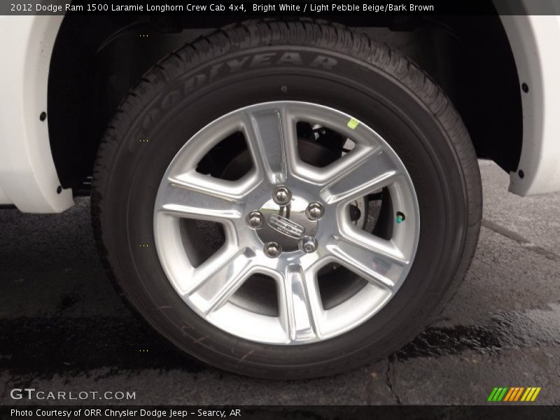  2012 Ram 1500 Laramie Longhorn Crew Cab 4x4 Wheel