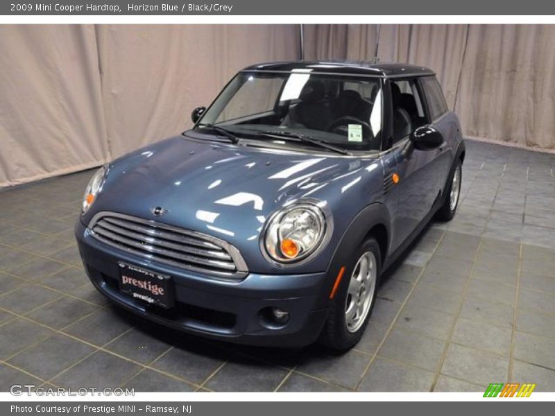 Horizon Blue / Black/Grey 2009 Mini Cooper Hardtop