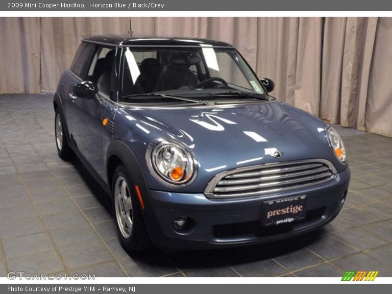 Horizon Blue / Black/Grey 2009 Mini Cooper Hardtop