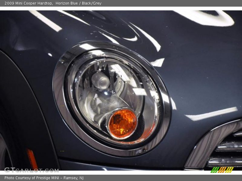Horizon Blue / Black/Grey 2009 Mini Cooper Hardtop