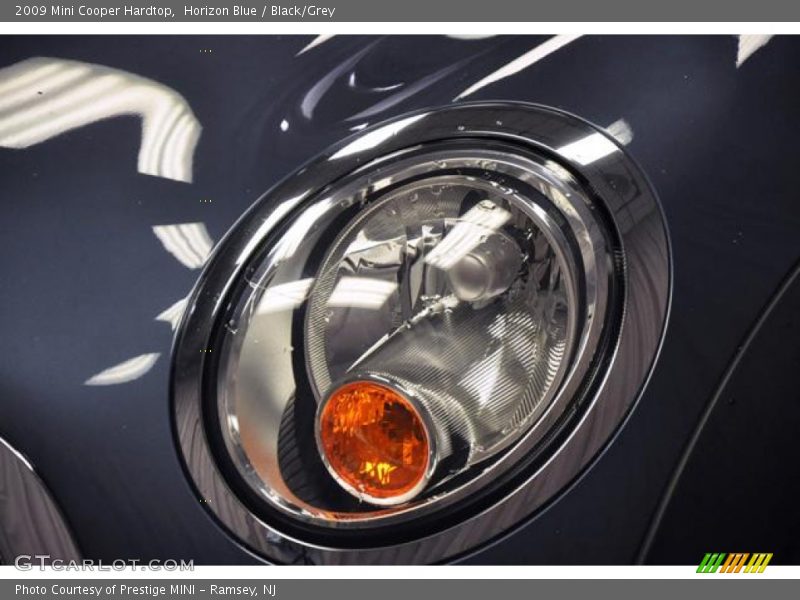 Horizon Blue / Black/Grey 2009 Mini Cooper Hardtop