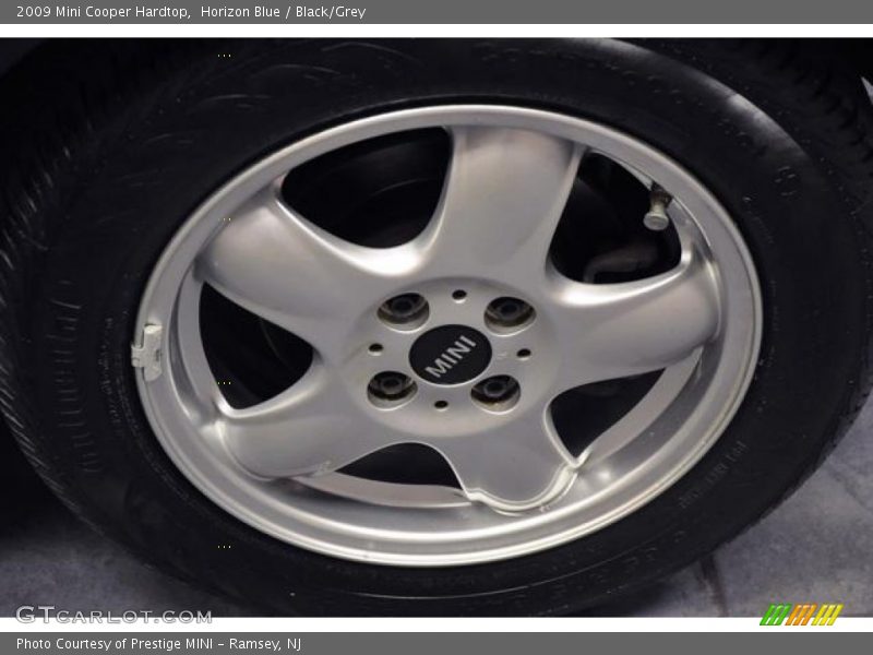 Horizon Blue / Black/Grey 2009 Mini Cooper Hardtop