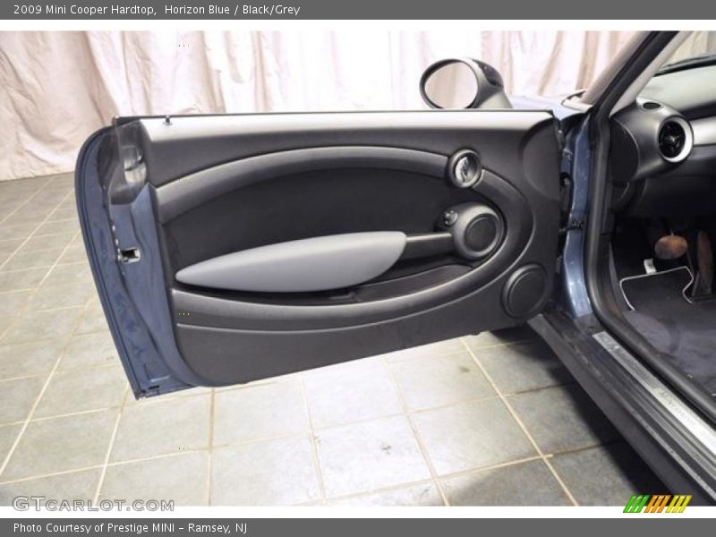 Horizon Blue / Black/Grey 2009 Mini Cooper Hardtop