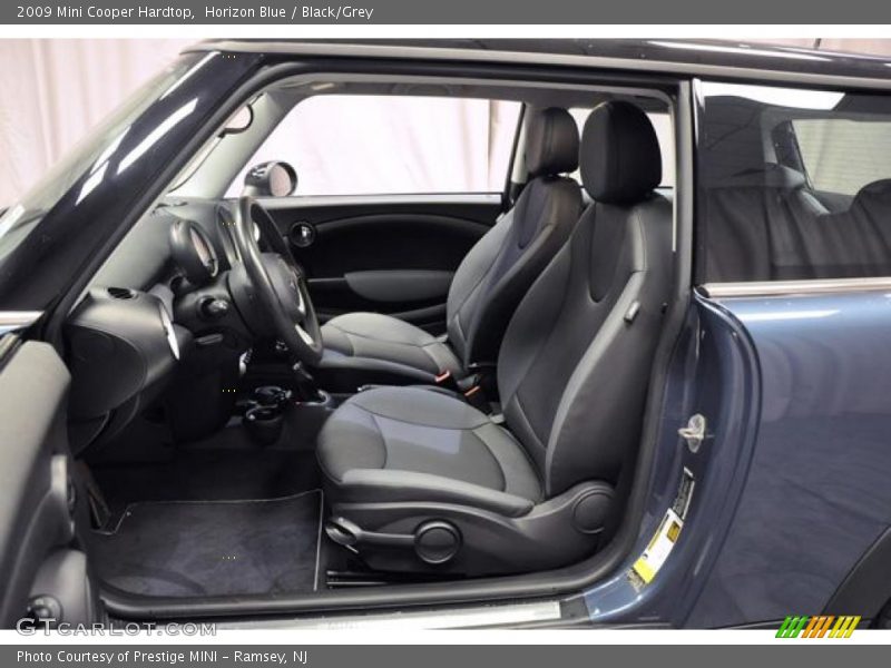 Horizon Blue / Black/Grey 2009 Mini Cooper Hardtop