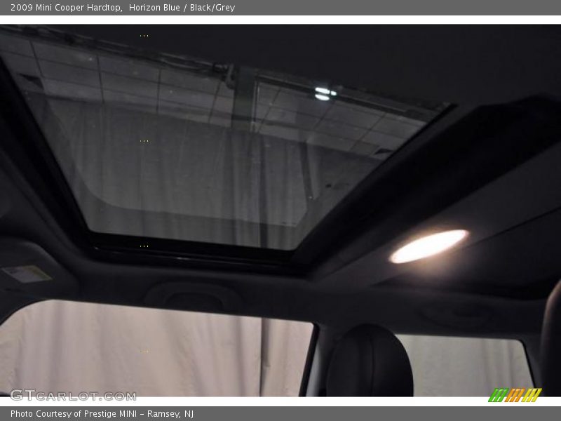 Horizon Blue / Black/Grey 2009 Mini Cooper Hardtop