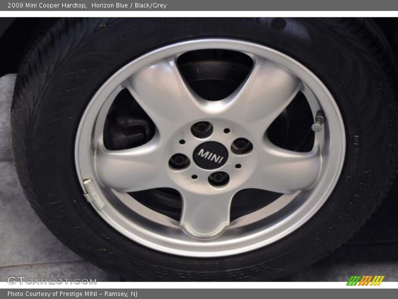 Horizon Blue / Black/Grey 2009 Mini Cooper Hardtop