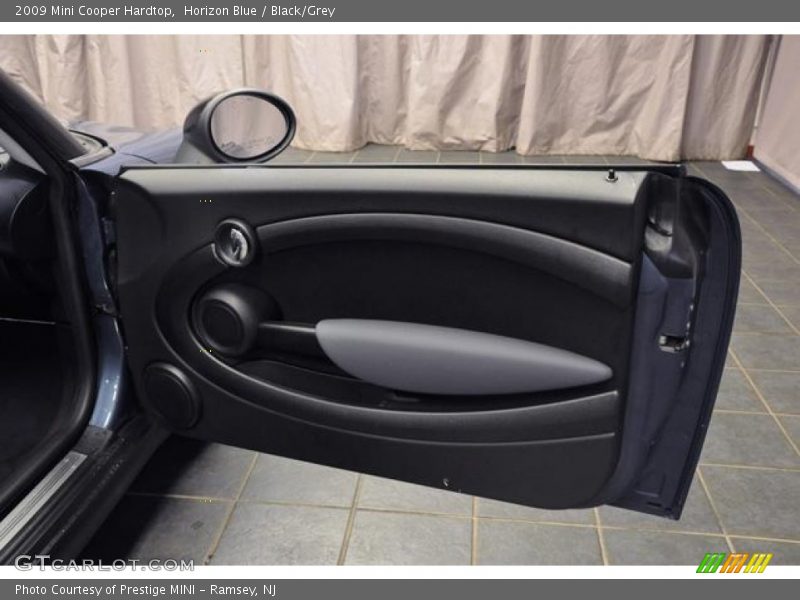 Horizon Blue / Black/Grey 2009 Mini Cooper Hardtop
