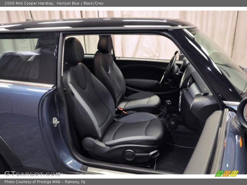Horizon Blue / Black/Grey 2009 Mini Cooper Hardtop