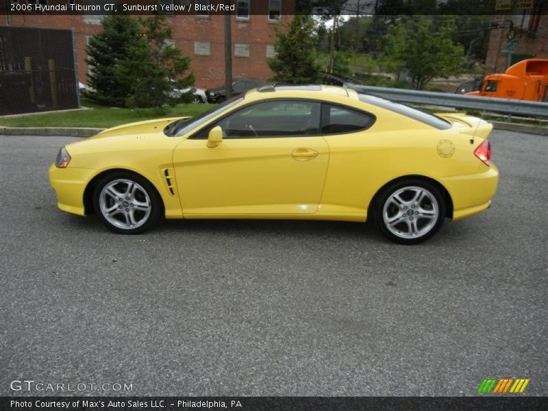  2006 Tiburon GT Sunburst Yellow