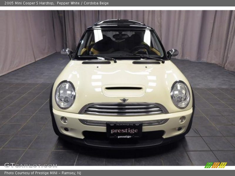 Pepper White / Cordoba Beige 2005 Mini Cooper S Hardtop
