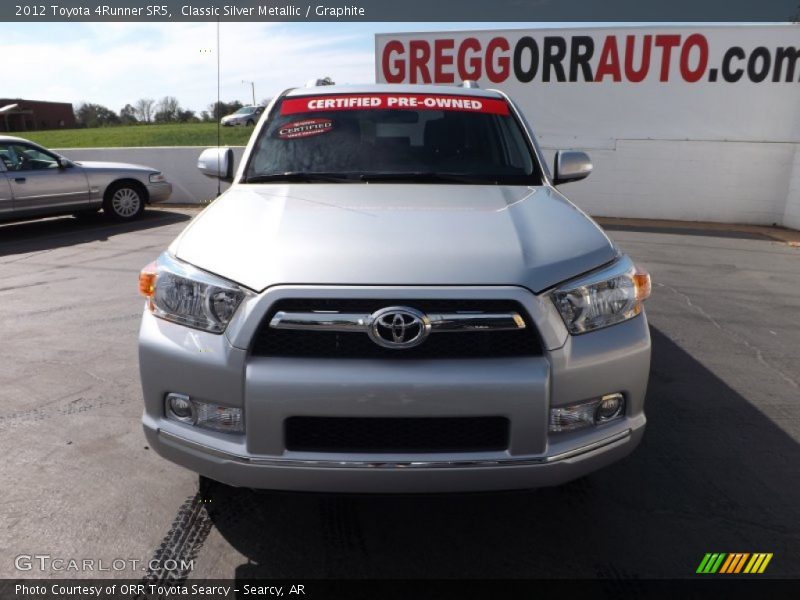 Classic Silver Metallic / Graphite 2012 Toyota 4Runner SR5