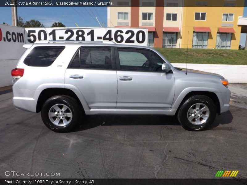 Classic Silver Metallic / Graphite 2012 Toyota 4Runner SR5