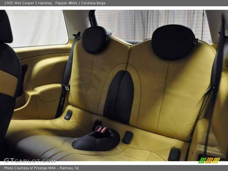 Pepper White / Cordoba Beige 2005 Mini Cooper S Hardtop