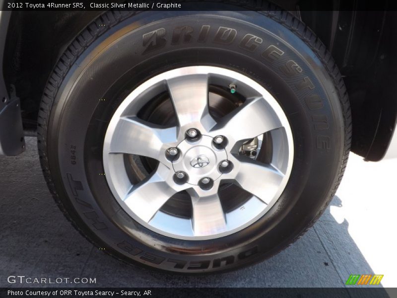 Classic Silver Metallic / Graphite 2012 Toyota 4Runner SR5