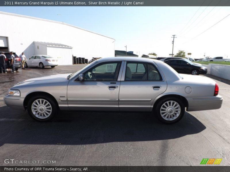 Silver Birch Metallic / Light Camel 2011 Mercury Grand Marquis LS Ultimate Edition