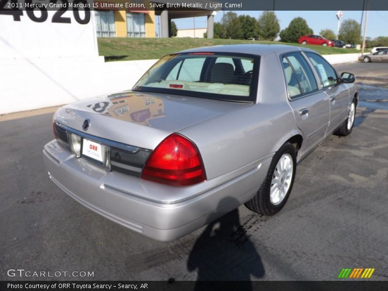 Silver Birch Metallic / Light Camel 2011 Mercury Grand Marquis LS Ultimate Edition