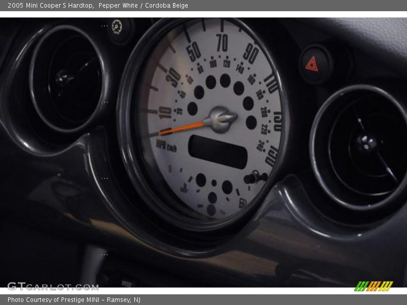 Pepper White / Cordoba Beige 2005 Mini Cooper S Hardtop
