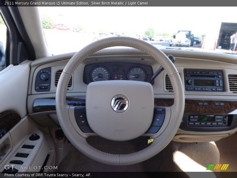 Silver Birch Metallic / Light Camel 2011 Mercury Grand Marquis LS Ultimate Edition