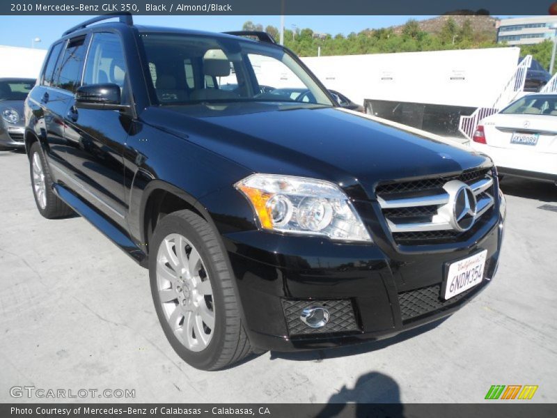 Black / Almond/Black 2010 Mercedes-Benz GLK 350