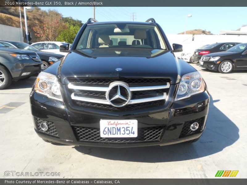 Black / Almond/Black 2010 Mercedes-Benz GLK 350