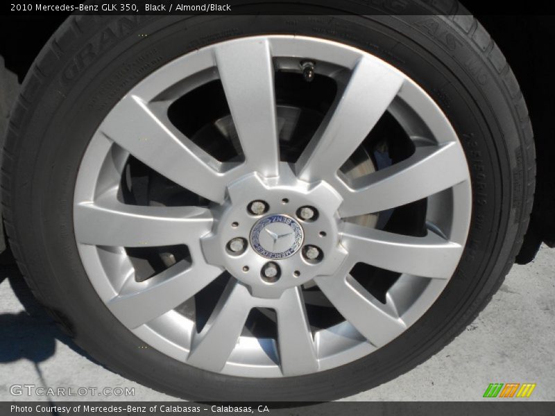 Black / Almond/Black 2010 Mercedes-Benz GLK 350