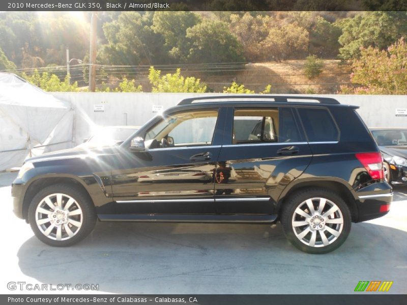 Black / Almond/Black 2010 Mercedes-Benz GLK 350
