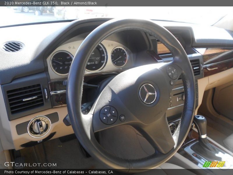 Black / Almond/Black 2010 Mercedes-Benz GLK 350
