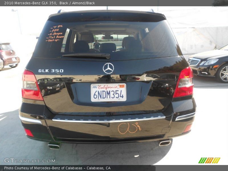 Black / Almond/Black 2010 Mercedes-Benz GLK 350