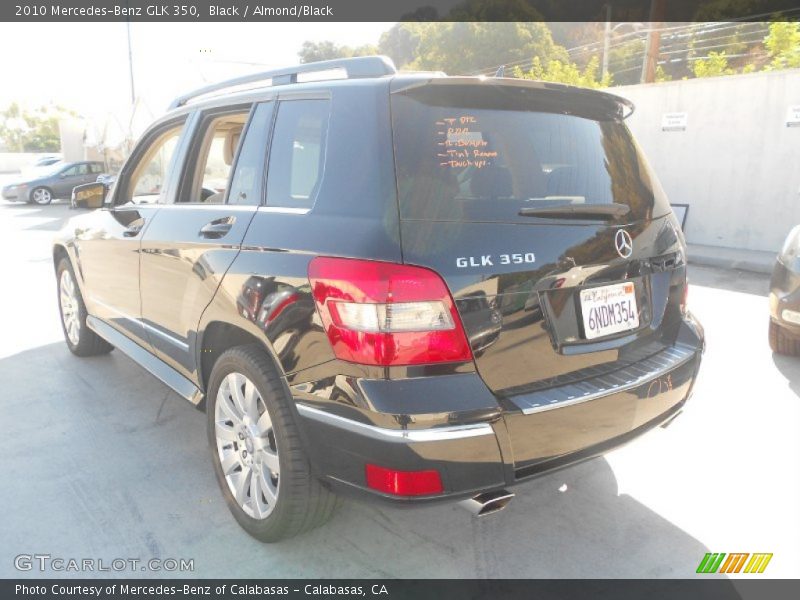 Black / Almond/Black 2010 Mercedes-Benz GLK 350