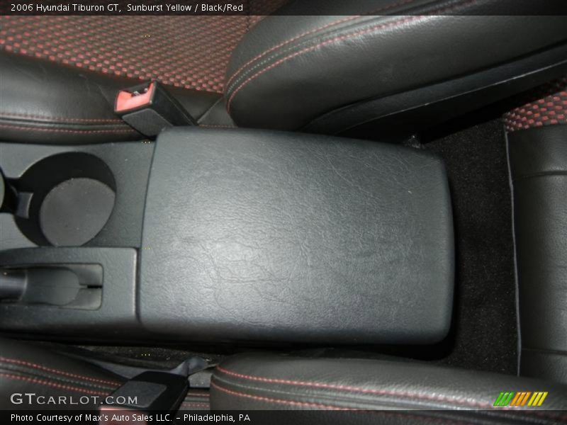 Sunburst Yellow / Black/Red 2006 Hyundai Tiburon GT